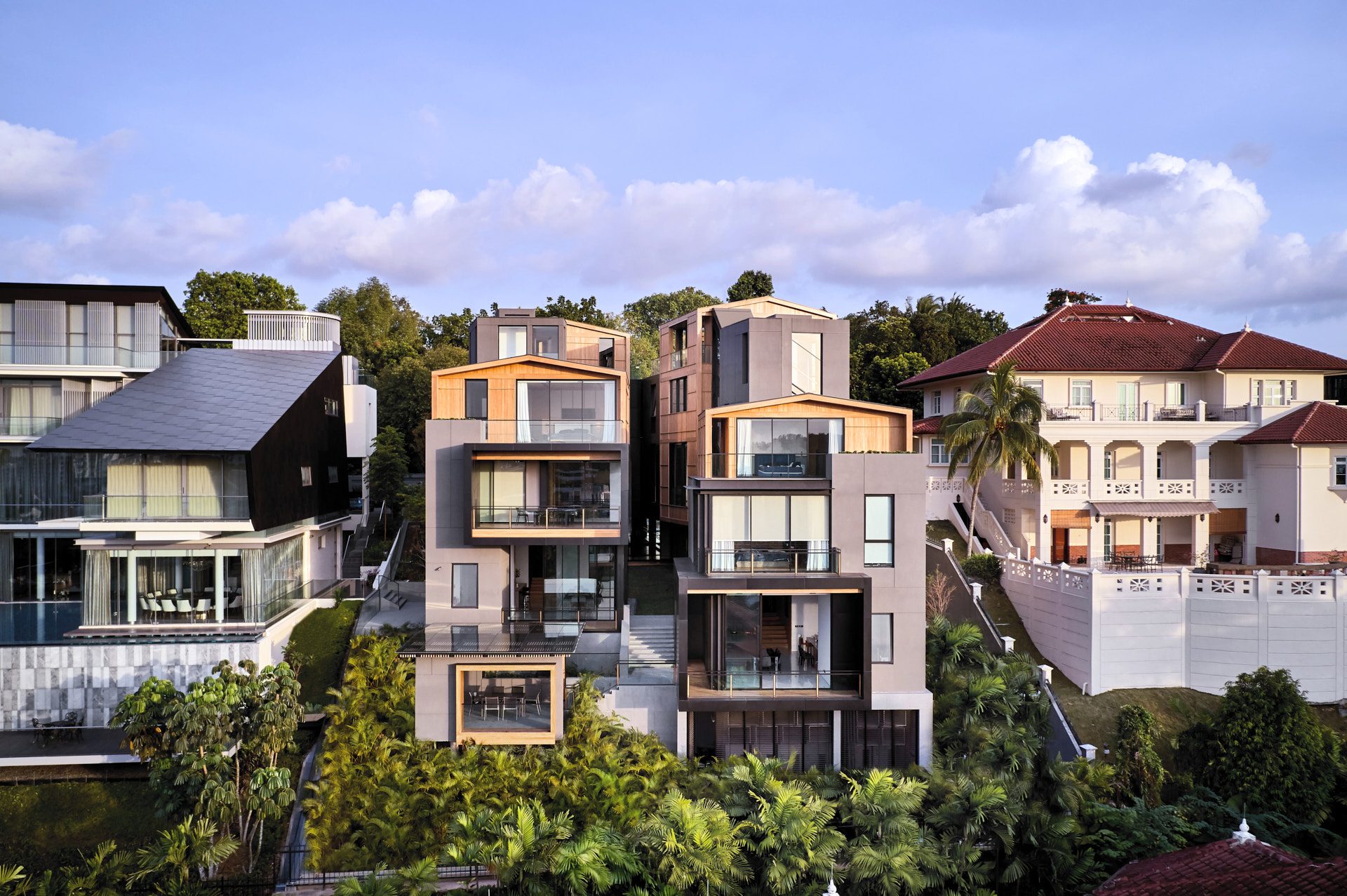 Architectural Aerial Photography - 3:2 House in Singapore