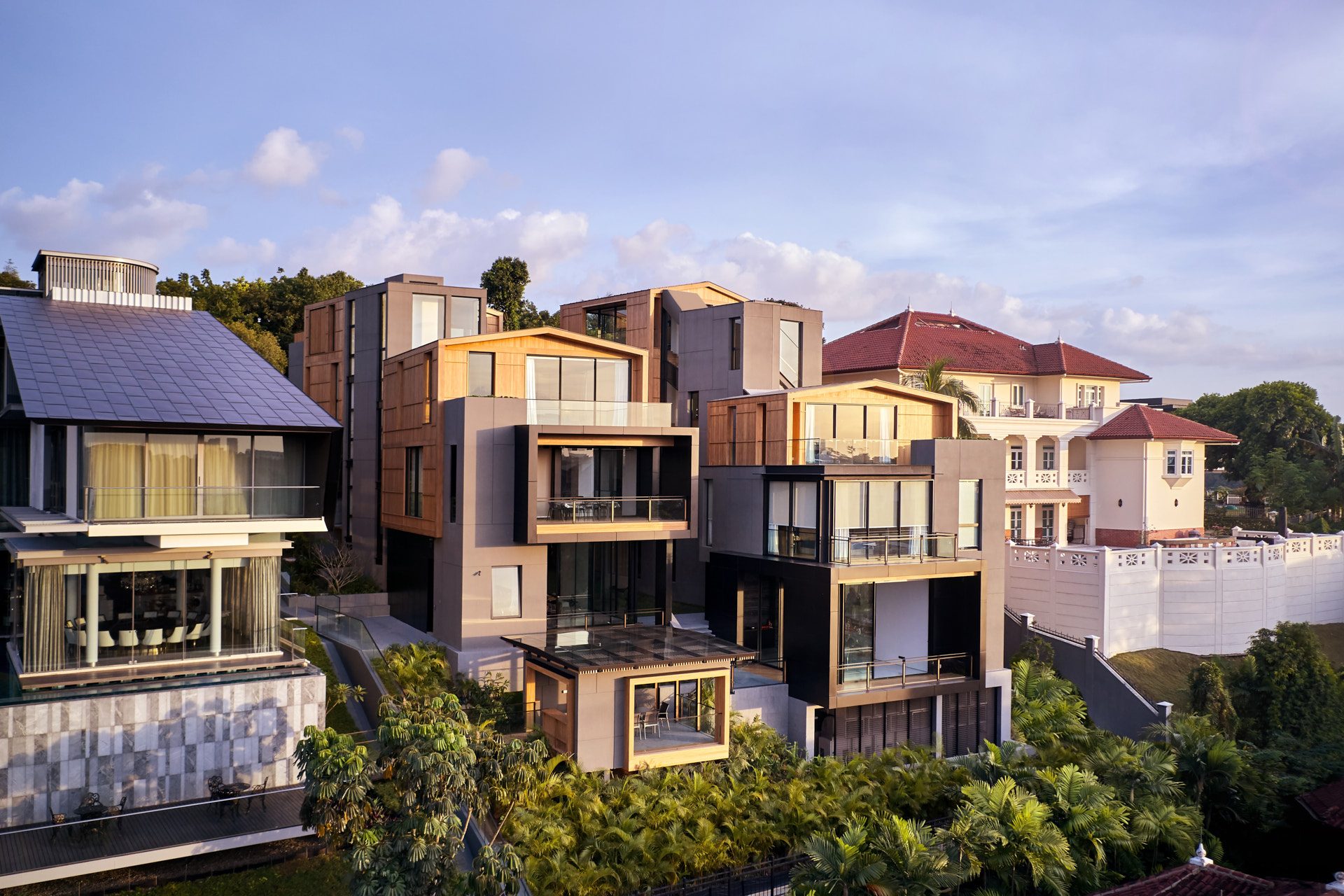 Architectural Aerial Photography - 3:2 House in Singapore
