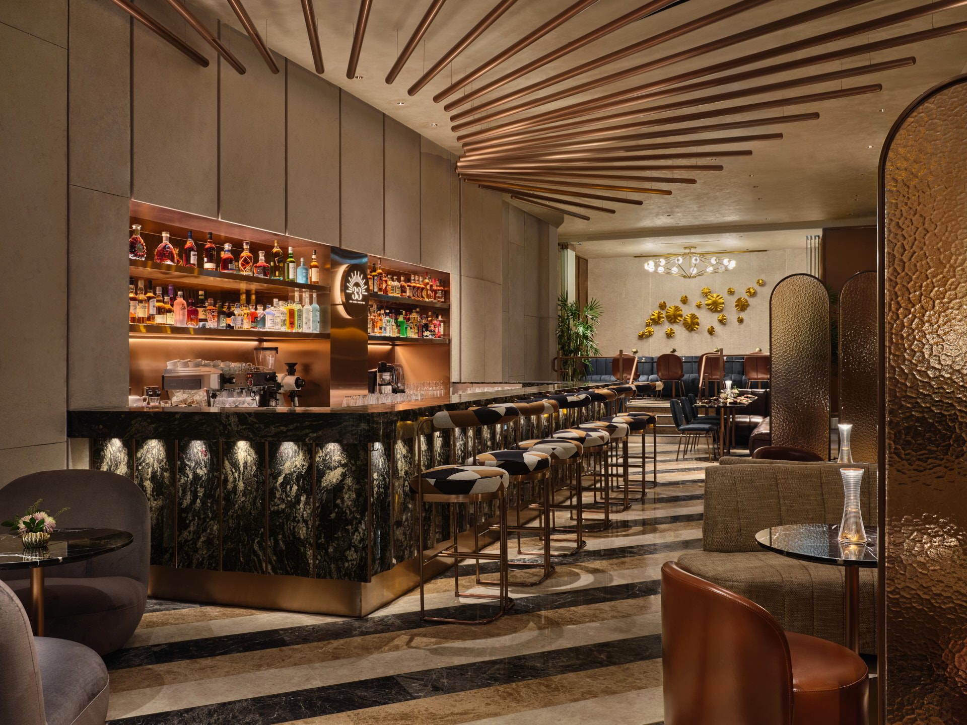 33 Club Singapore overview with seating