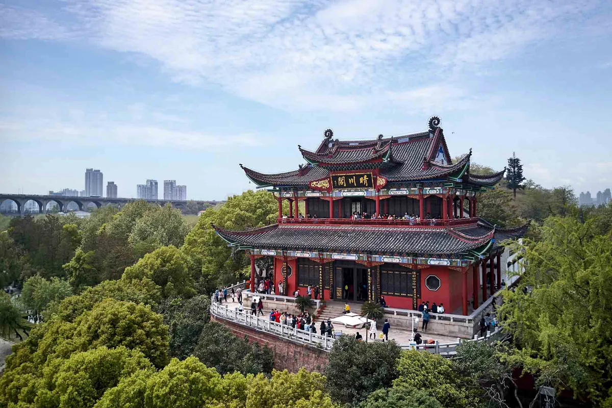 Aerial-Photography-Wuhan-Temple-min