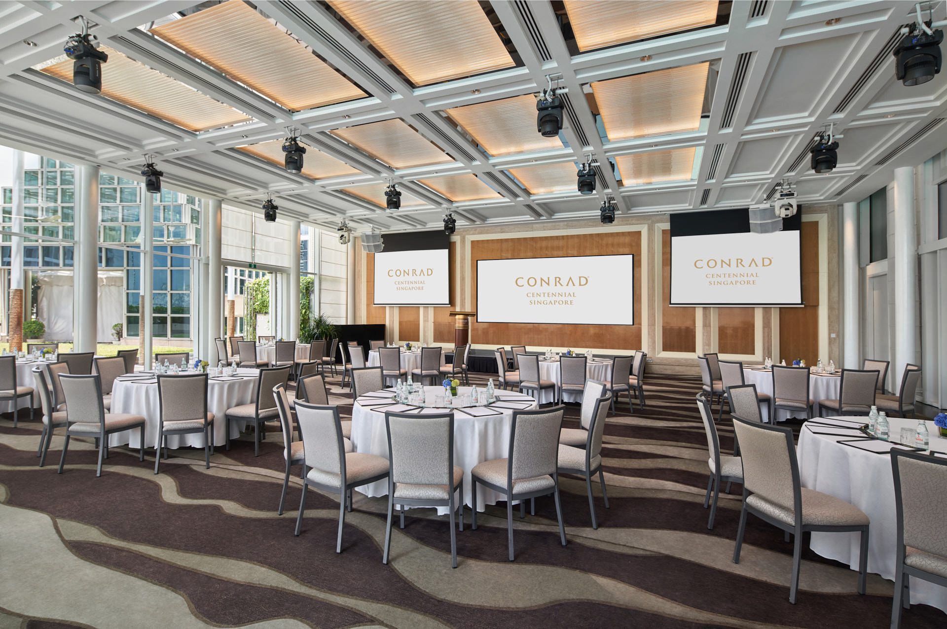 Meeting Room & Function Room Photography at Conrad Singapore