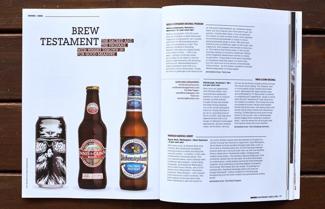 Beer and Wine Photography for Drink Magazine 02