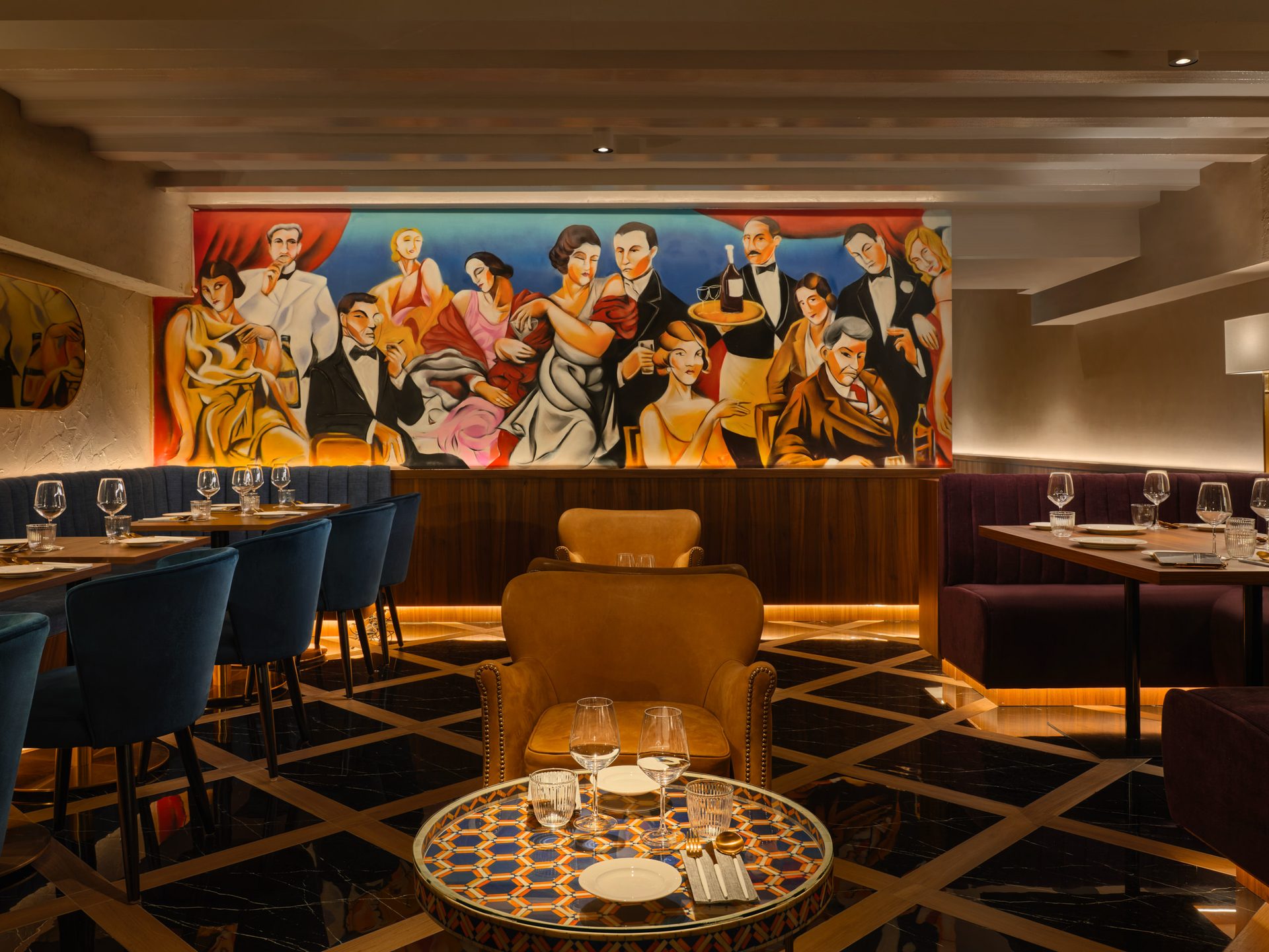 F&B Interior Design Photography for Gotti Restaurant