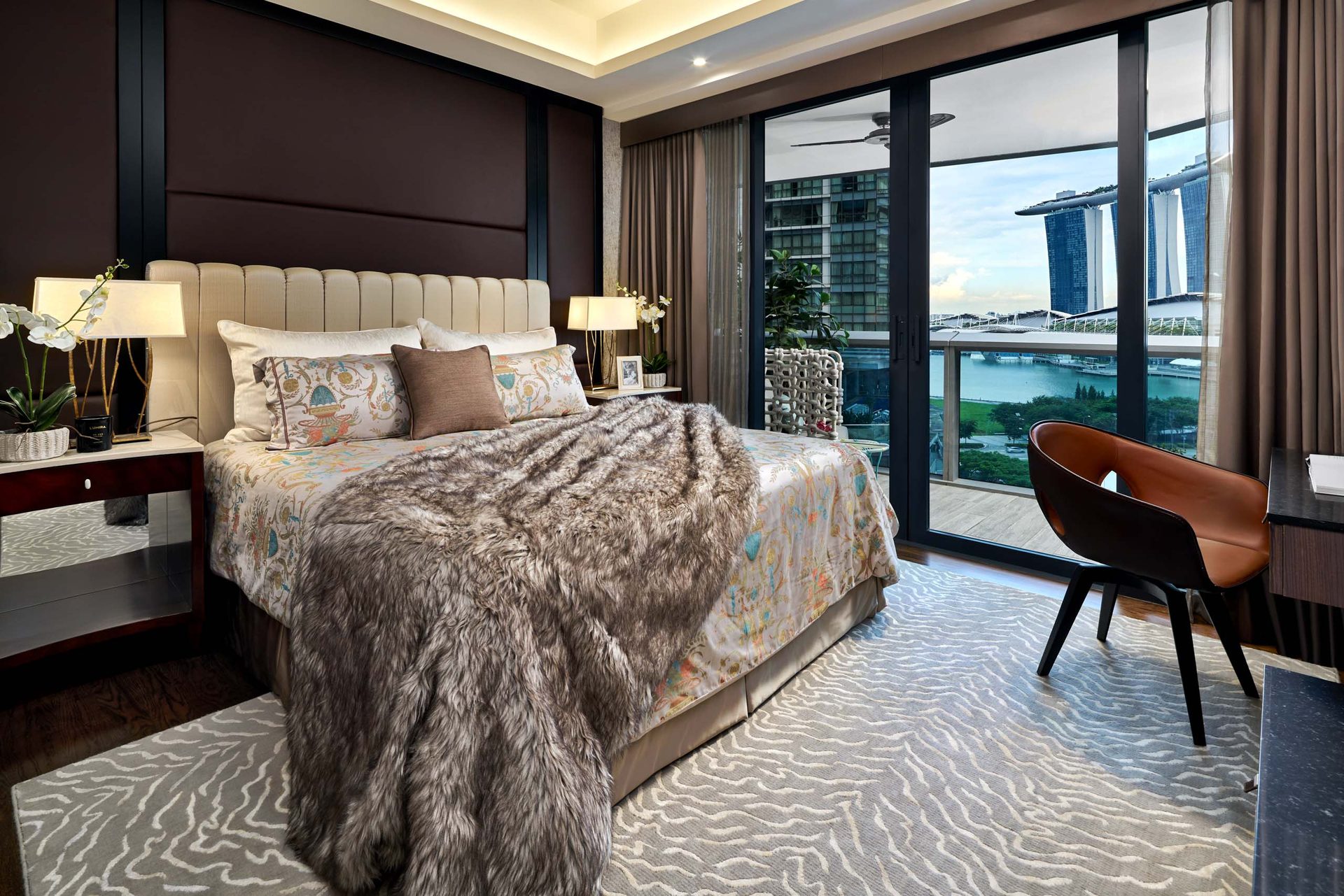 Interior Design Photography at Marina Bay Suites Singapore