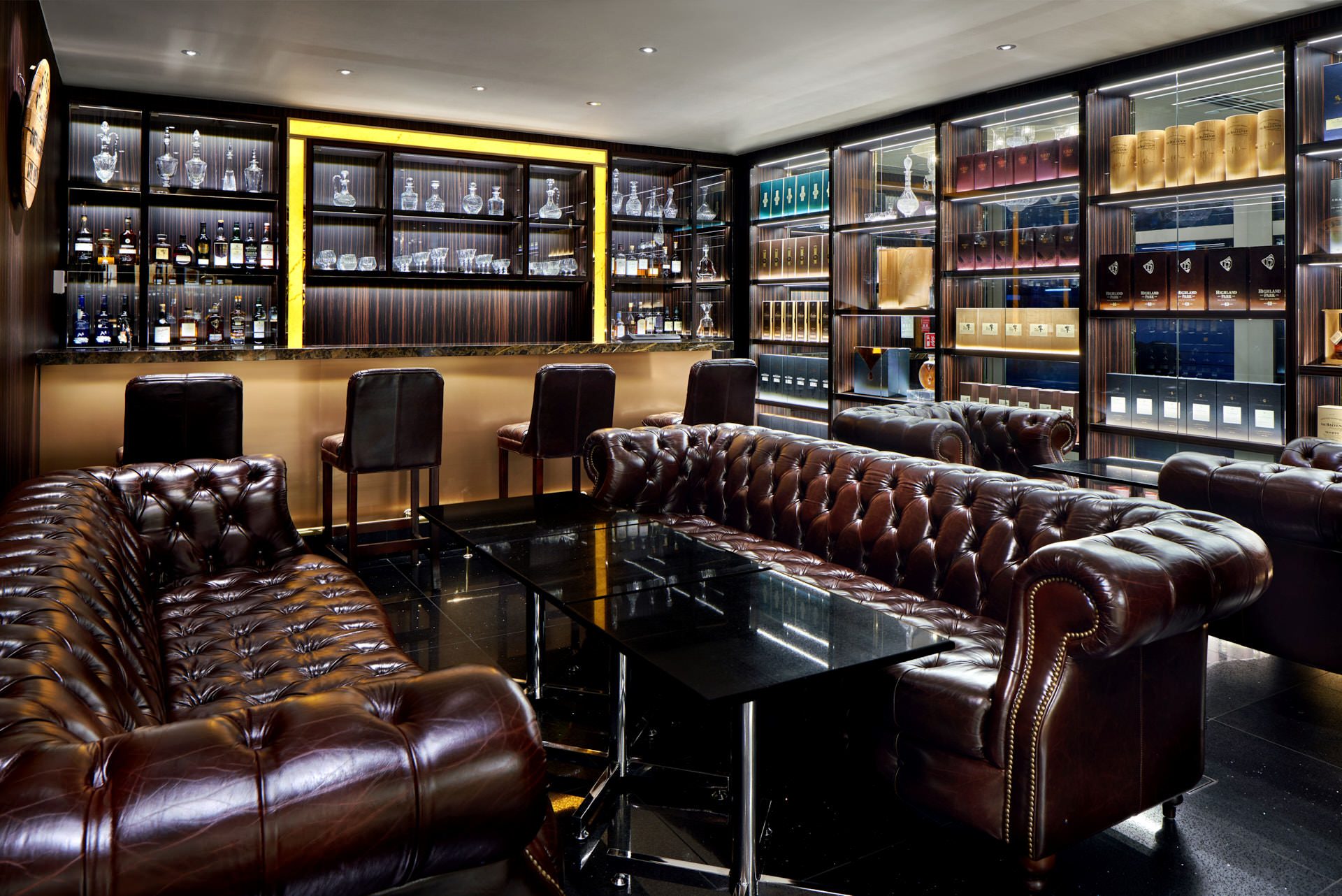 Interior and Architectural Photography at The Whiskey Trust in Singapore