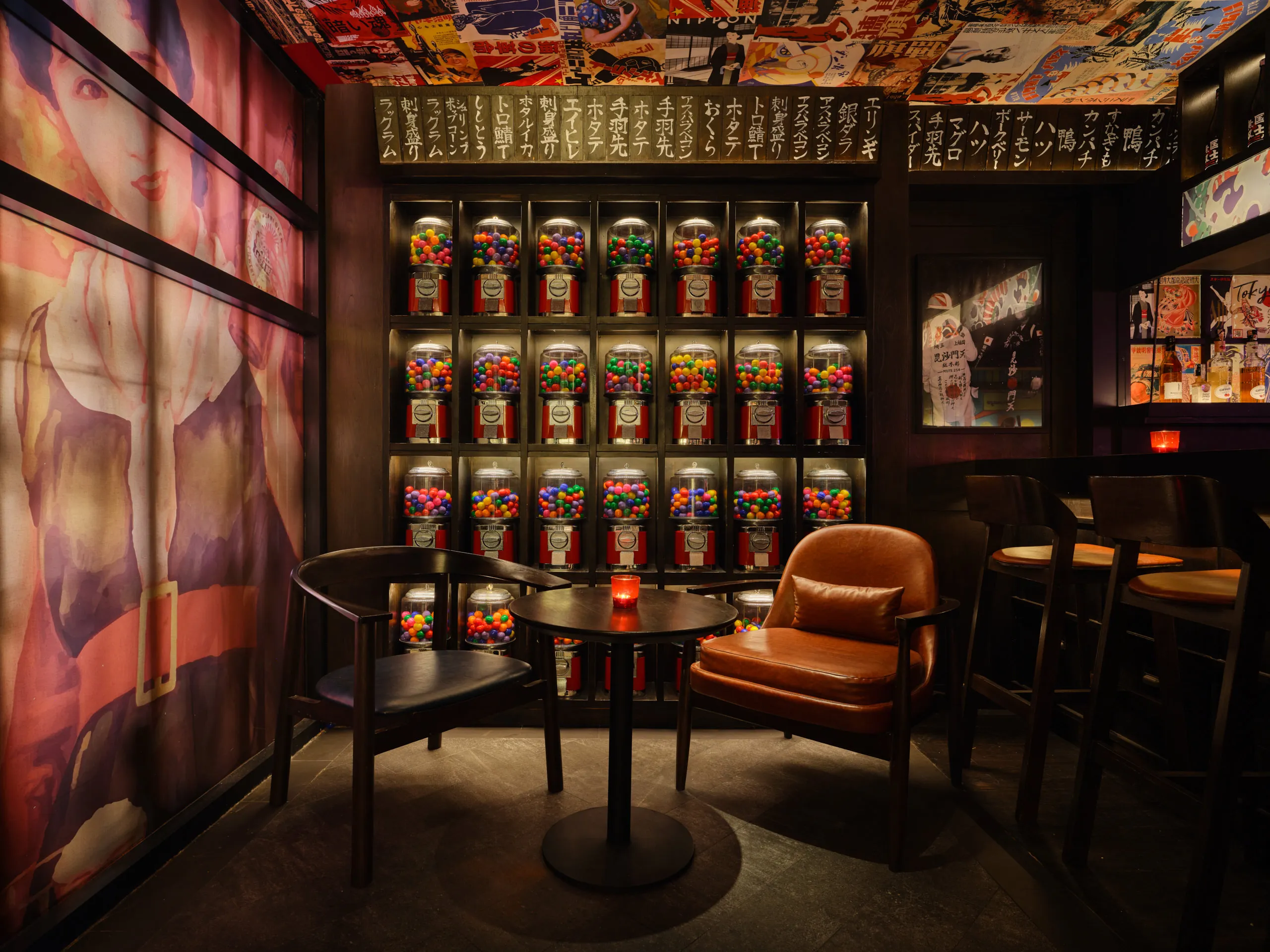 Yankii Robatayaki & Bar Bangkok interior photography