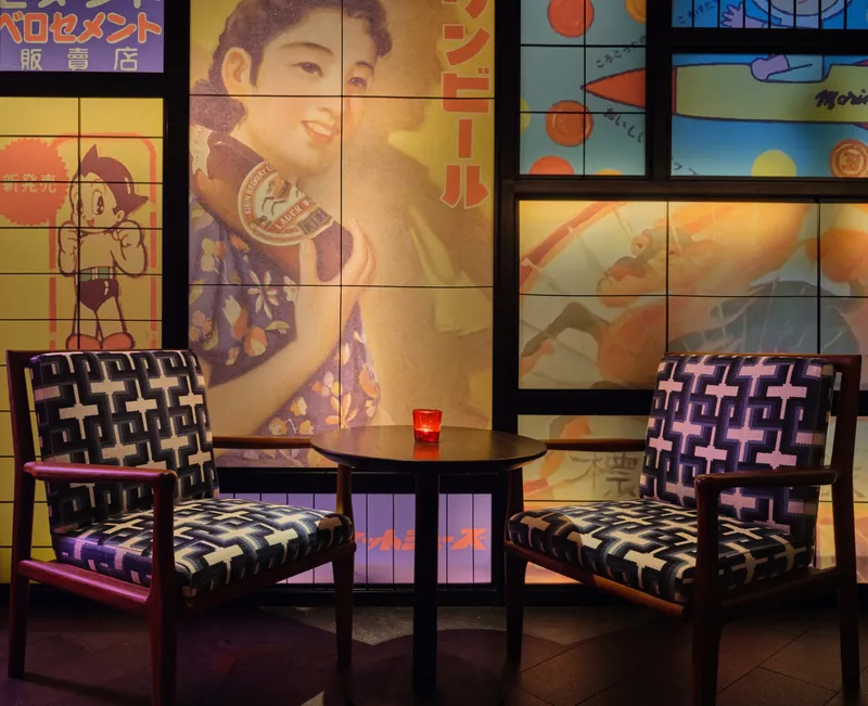 Yankii Robatayaki & Bar Bangkok interior photography